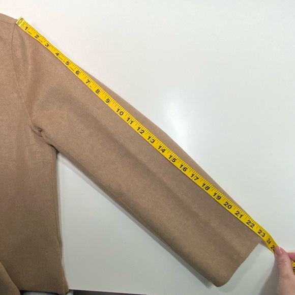 NWT | Splendid x Cella Jane | Waist-Tie Wool Coat | Beige | Medium - Picture 9 of 16